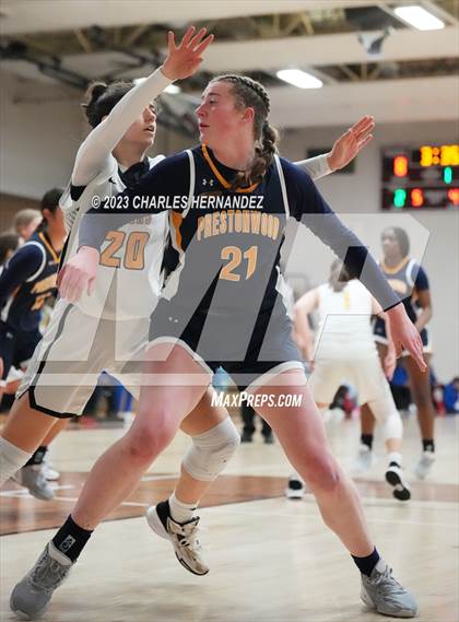 Thumbnail 2 in St. Agnes Academy vs. Prestonwood Christian (TAPPS 6A Area Playoff) photogallery.