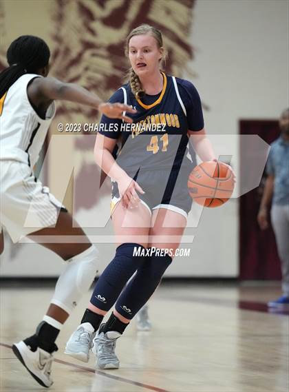 Thumbnail 3 in St. Agnes Academy vs. Prestonwood Christian (TAPPS 6A Area Playoff) photogallery.