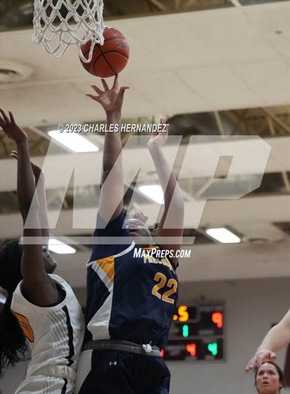 Thumbnail 2 in St. Agnes Academy vs. Prestonwood Christian (TAPPS 6A Area Playoff) photogallery.
