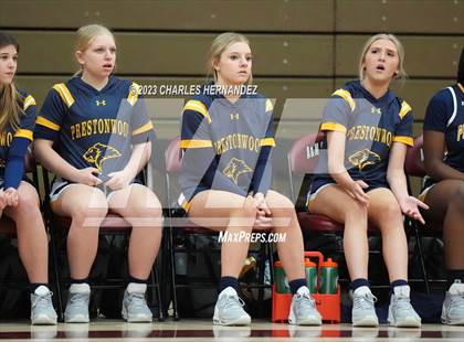 Thumbnail 3 in St. Agnes Academy vs. Prestonwood Christian (TAPPS 6A Area Playoff) photogallery.