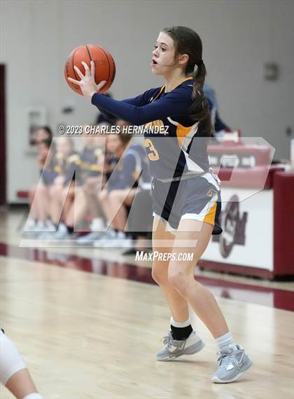 Thumbnail 3 in St. Agnes Academy vs. Prestonwood Christian (TAPPS 6A Area Playoff) photogallery.