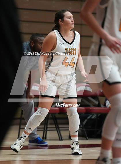 Thumbnail 2 in St. Agnes Academy vs. Prestonwood Christian (TAPPS 6A Area Playoff) photogallery.
