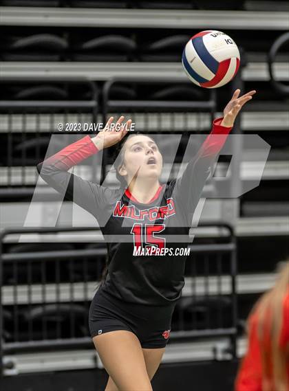 Thumbnail 3 in Rich vs. Milford (UHSAA 1A 2nd Round) photogallery.