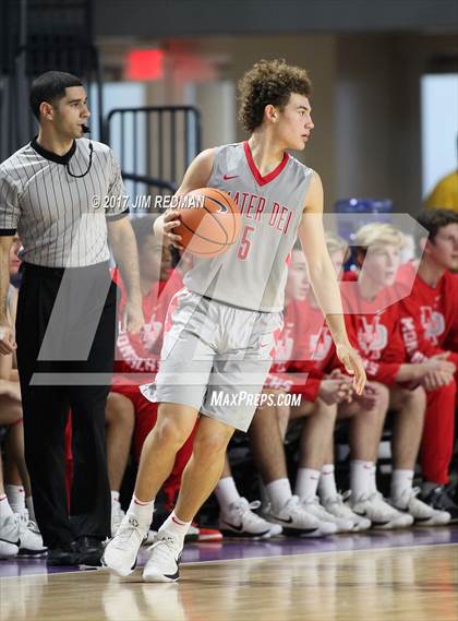 Thumbnail 3 in Mater Dei vs. Wesleyan Christian Academy (City of Palms Classic) photogallery.