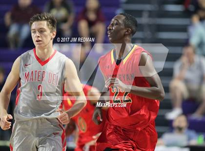 Thumbnail 3 in Mater Dei vs. Wesleyan Christian Academy (City of Palms Classic) photogallery.