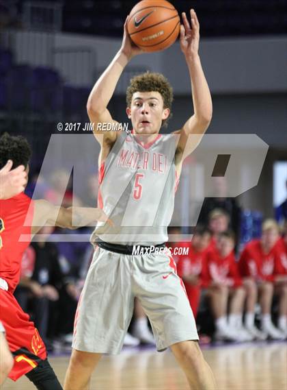 Thumbnail 3 in Mater Dei vs. Wesleyan Christian Academy (City of Palms Classic) photogallery.