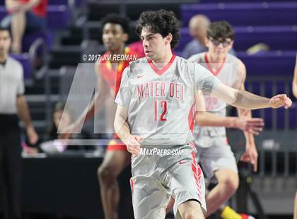 Thumbnail 1 in Mater Dei vs. Wesleyan Christian Academy (City of Palms Classic) photogallery.