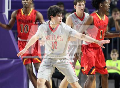 Thumbnail 2 in Mater Dei vs. Wesleyan Christian Academy (City of Palms Classic) photogallery.