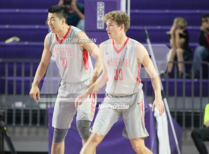 Thumbnail 2 in Mater Dei vs. Wesleyan Christian Academy (City of Palms Classic) photogallery.