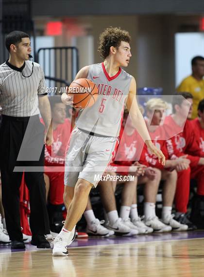 Thumbnail 2 in Mater Dei vs. Wesleyan Christian Academy (City of Palms Classic) photogallery.