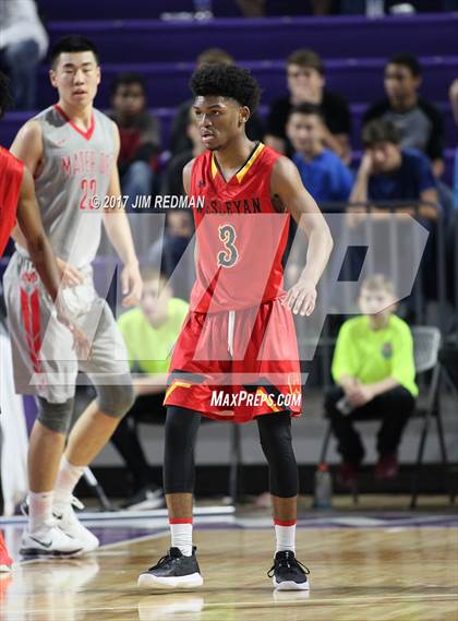 Thumbnail 2 in Mater Dei vs. Wesleyan Christian Academy (City of Palms Classic) photogallery.
