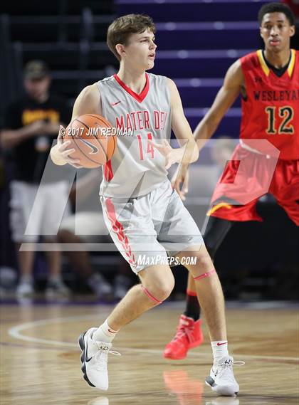 Thumbnail 1 in Mater Dei vs. Wesleyan Christian Academy (City of Palms Classic) photogallery.