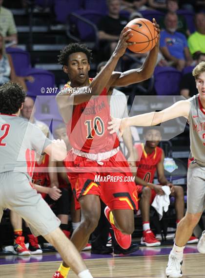 Thumbnail 2 in Mater Dei vs. Wesleyan Christian Academy (City of Palms Classic) photogallery.