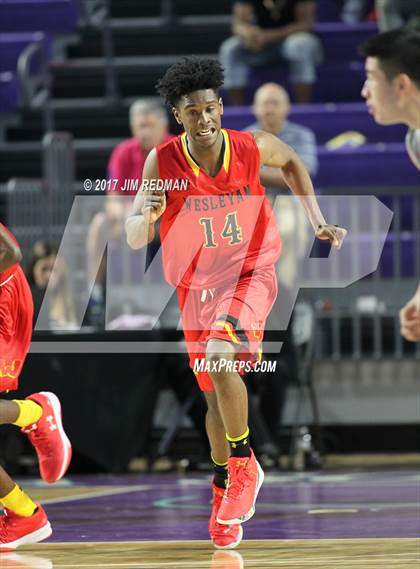 Thumbnail 1 in Mater Dei vs. Wesleyan Christian Academy (City of Palms Classic) photogallery.
