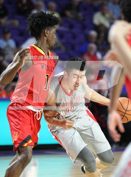 Thumbnail 1 in Mater Dei vs. Wesleyan Christian Academy (City of Palms Classic) photogallery.