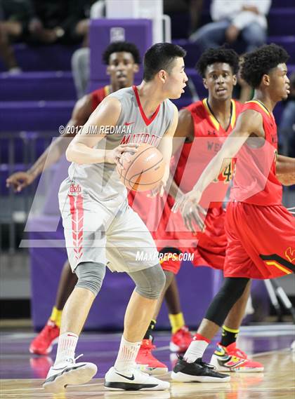 Thumbnail 3 in Mater Dei vs. Wesleyan Christian Academy (City of Palms Classic) photogallery.