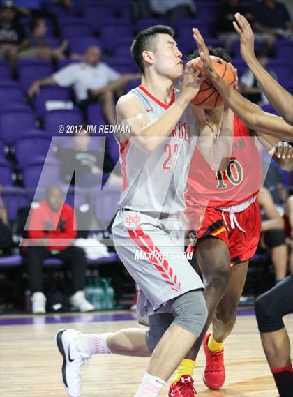 Thumbnail 1 in Mater Dei vs. Wesleyan Christian Academy (City of Palms Classic) photogallery.