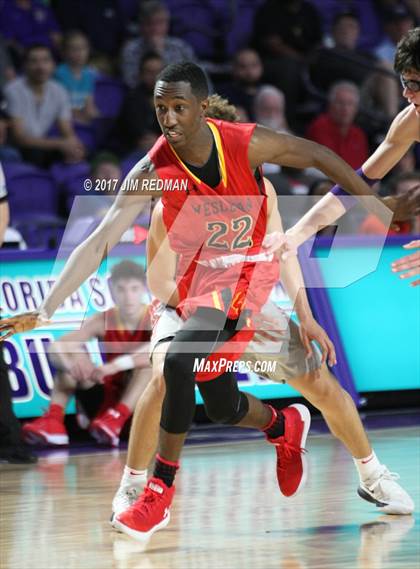 Thumbnail 2 in Mater Dei vs. Wesleyan Christian Academy (City of Palms Classic) photogallery.