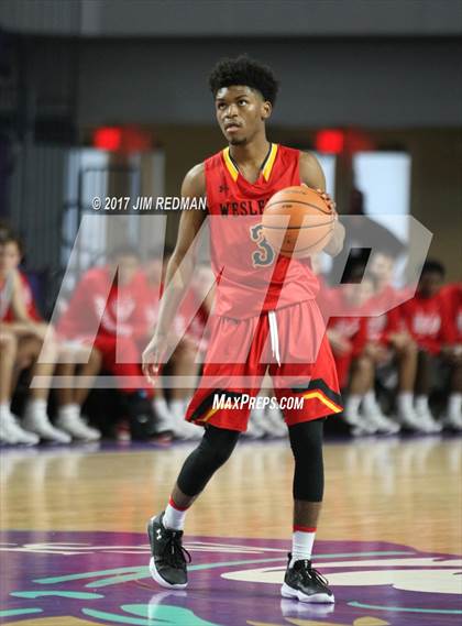 Thumbnail 2 in Mater Dei vs. Wesleyan Christian Academy (City of Palms Classic) photogallery.