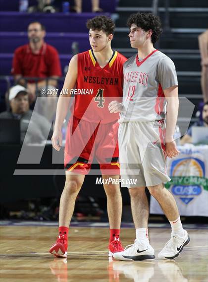Thumbnail 1 in Mater Dei vs. Wesleyan Christian Academy (City of Palms Classic) photogallery.