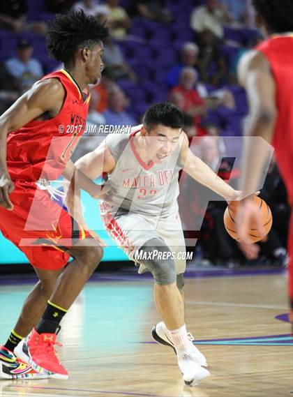 Thumbnail 3 in Mater Dei vs. Wesleyan Christian Academy (City of Palms Classic) photogallery.