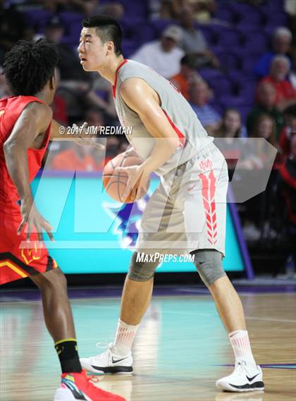 Thumbnail 2 in Mater Dei vs. Wesleyan Christian Academy (City of Palms Classic) photogallery.