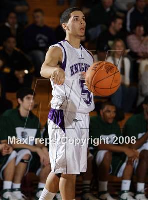 Thumbnail 2 in Holyoke vs Pine Crest (Spalding Hoophall Classic) photogallery.