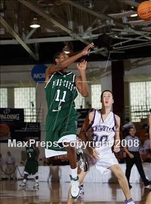 Thumbnail 3 in Holyoke vs Pine Crest (Spalding Hoophall Classic) photogallery.