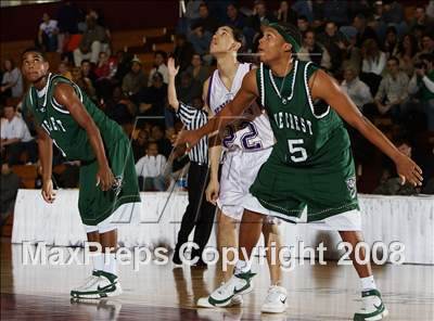 Thumbnail 1 in Holyoke vs Pine Crest (Spalding Hoophall Classic) photogallery.