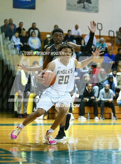 Thumbnail 3 in Northwood Temple Academy vs Independence (Hoops and Dreams Showcase) photogallery.