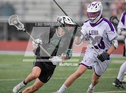Thumbnail 3 in Payson @ Lehi (UHSAA 5A 1st Round) photogallery.