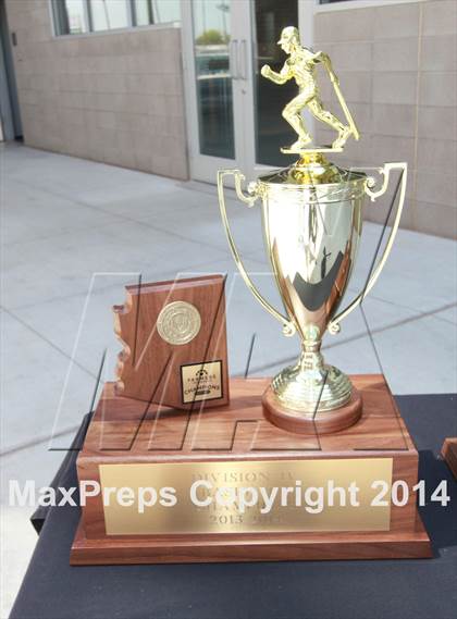 Thumbnail 2 in Pusch Ridge Christian Academy vs. Desert Christian (AIA D4 Championship) photogallery.