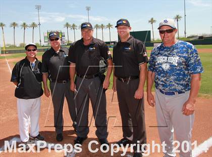 Thumbnail 1 in Pusch Ridge Christian Academy vs. Desert Christian (AIA D4 Championship) photogallery.