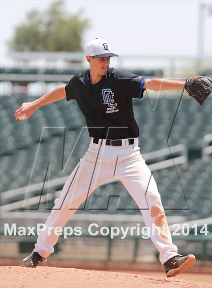 Thumbnail 3 in Pusch Ridge Christian Academy vs. Desert Christian (AIA D4 Championship) photogallery.