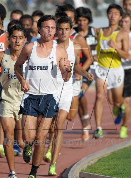 Thumbnail 3 in CIF SS Track and Field Finals (Boys Divisions 2 & 3 - 3200m) photogallery.