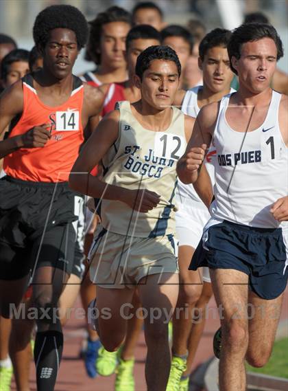 Thumbnail 2 in CIF SS Track and Field Finals (Boys Divisions 2 & 3 - 3200m) photogallery.
