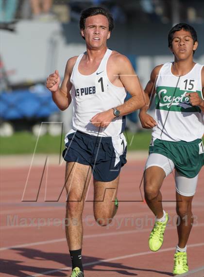 Thumbnail 1 in CIF SS Track and Field Finals (Boys Divisions 2 & 3 - 3200m) photogallery.