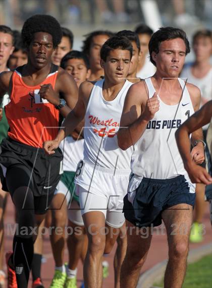 Thumbnail 1 in CIF SS Track and Field Finals (Boys Divisions 2 & 3 - 3200m) photogallery.