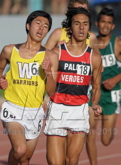 Thumbnail 3 in CIF SS Track and Field Finals (Boys Divisions 2 & 3 - 3200m) photogallery.