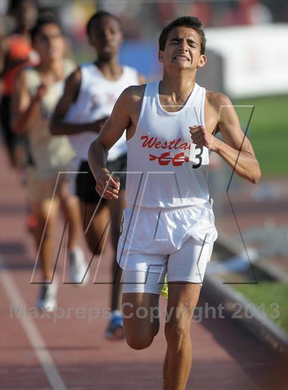 Thumbnail 2 in CIF SS Track and Field Finals (Boys Divisions 2 & 3 - 3200m) photogallery.