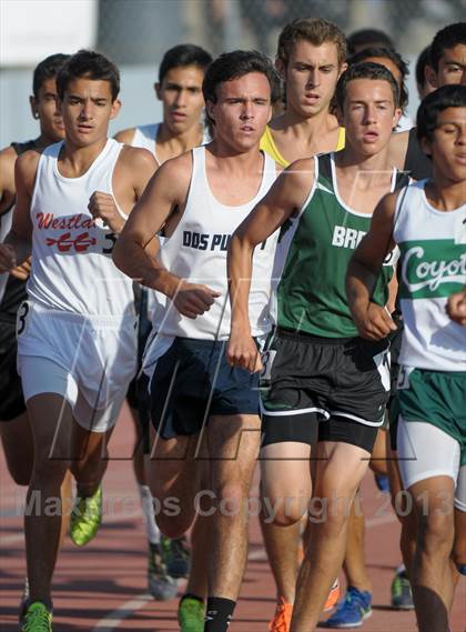 Thumbnail 1 in CIF SS Track and Field Finals (Boys Divisions 2 & 3 - 3200m) photogallery.