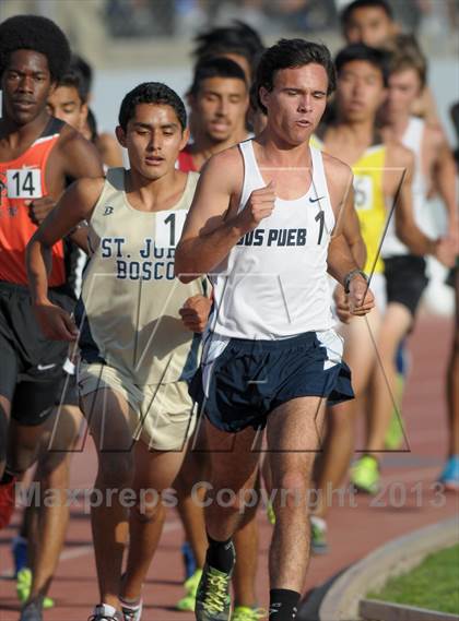 Thumbnail 1 in CIF SS Track and Field Finals (Boys Divisions 2 & 3 - 3200m) photogallery.