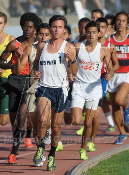 Thumbnail 1 in CIF SS Track and Field Finals (Boys Divisions 2 & 3 - 3200m) photogallery.