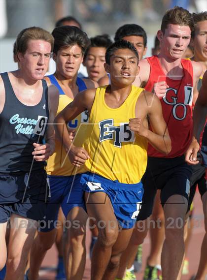 Thumbnail 1 in CIF SS Track and Field Finals (Boys Divisions 2 & 3 - 3200m) photogallery.