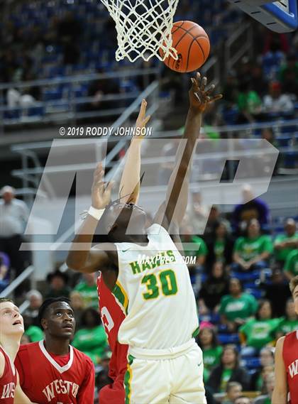 Thumbnail 2 in Simsboro @ Zwolle (LHSAA Class B Marsh Madness Final) photogallery.