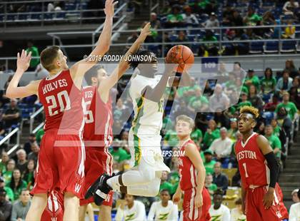 Thumbnail 1 in Simsboro @ Zwolle (LHSAA Class B Marsh Madness Final) photogallery.