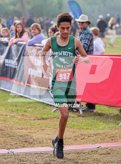 Thumbnail 3 in CIF Central Section Cross Country Championships (Boys D5 Race) photogallery.