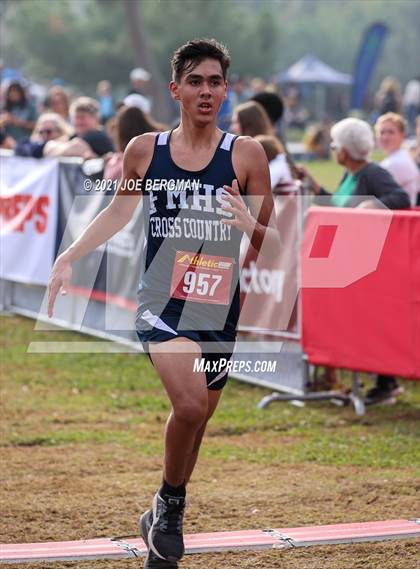 Thumbnail 3 in CIF Central Section Cross Country Championships (Boys D5 Race) photogallery.