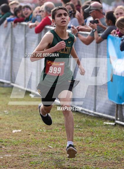 Thumbnail 1 in CIF Central Section Cross Country Championships (Boys D5 Race) photogallery.