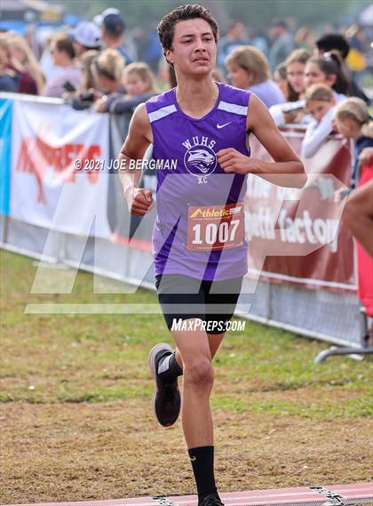 Thumbnail 1 in CIF Central Section Cross Country Championships (Boys D5 Race) photogallery.